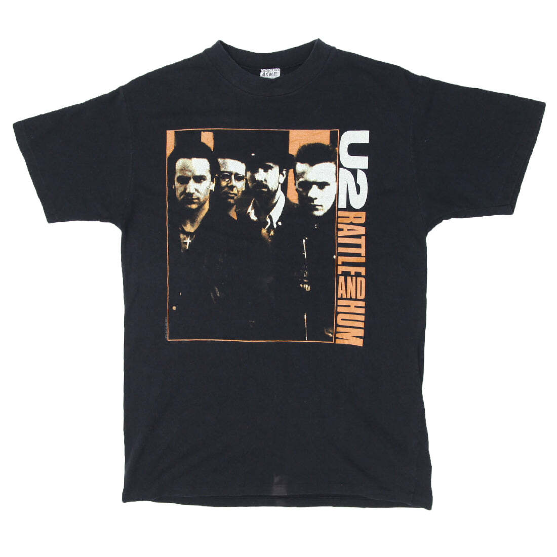 80年代U2 Rattle and Hum バンドTシャツ