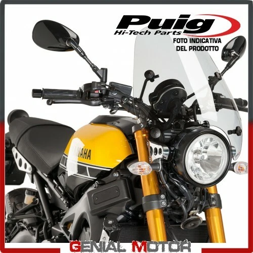 Puig Custom I Pare-brise pour Moto - Transparent (0840W)