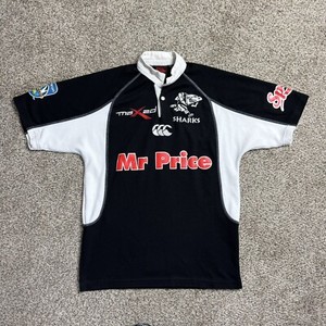 Maillot de rugby Canterbury Natal Sharks 2003 Taille L Maillot vintage
