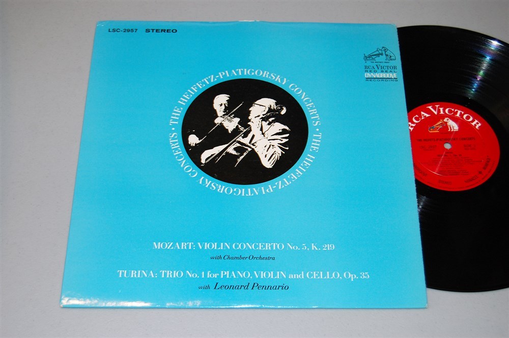 HEIFETZ PIATIGORSKY Mozart Violin Concerto No. 5 12