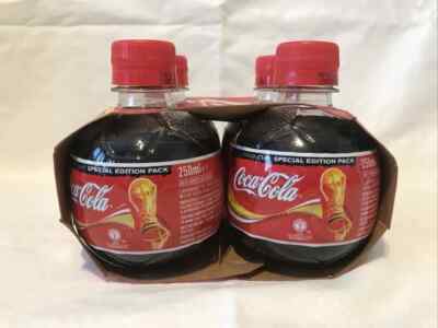 Coca-Cola FIFA 2006 Football Bottles x4 – World Cup Collectors Set