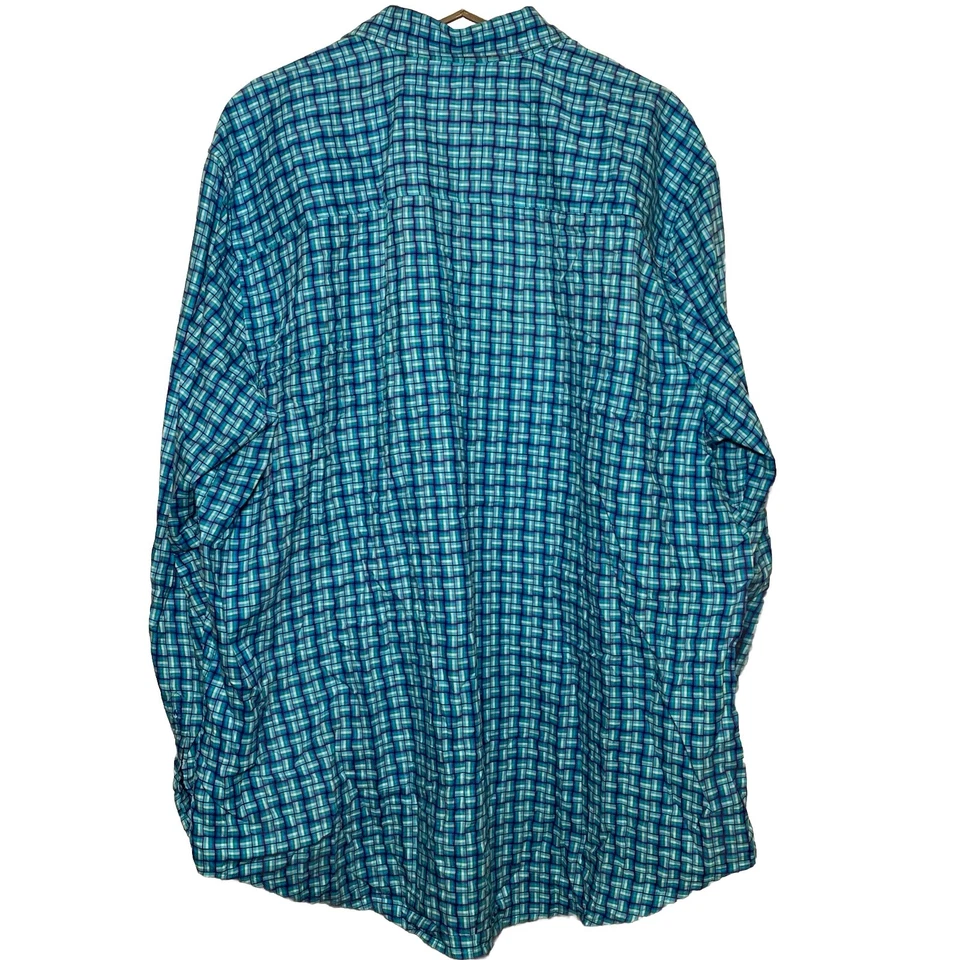 Robert Graham Men’s 1XLTE L/S Button Up Floral Shirt Blue/Green Stunning Colors - Image 4 of 4