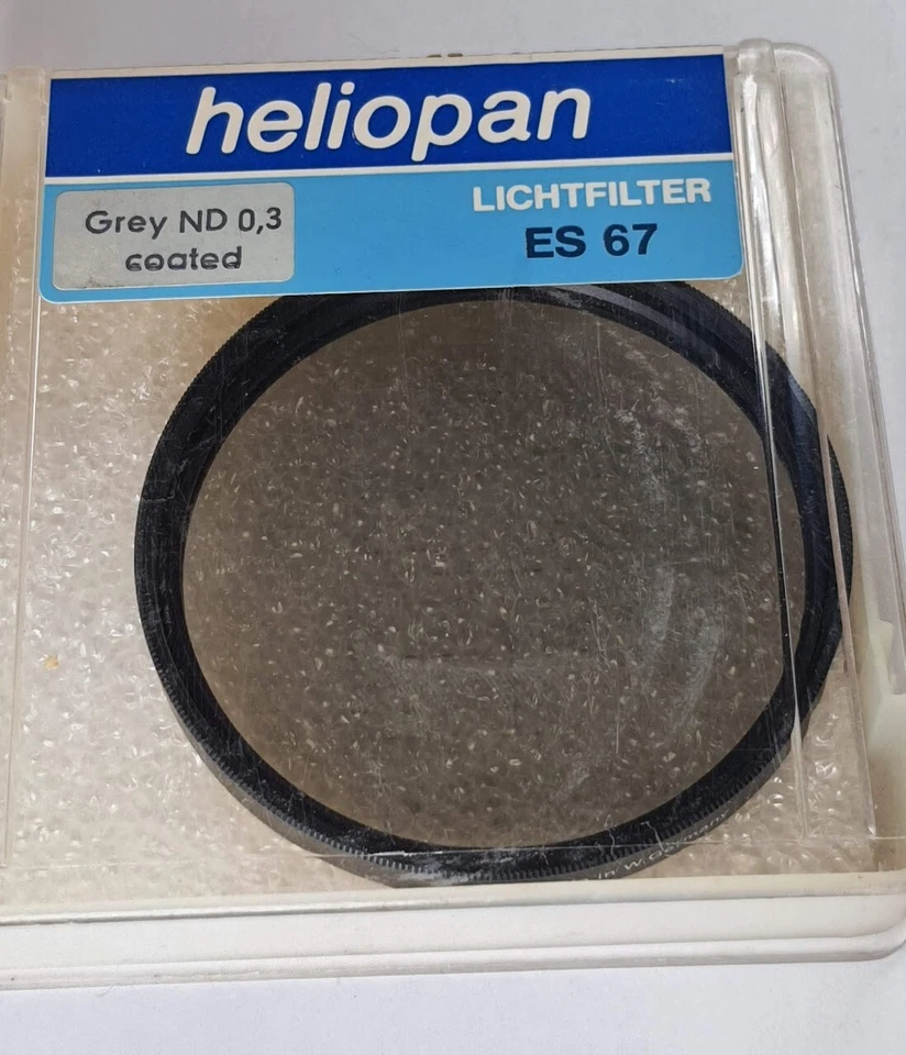 Heliopan 67mm ES-67 Grey Nd0.3 Neutral Density Coated Glass Lens Filter Germany - Image 2 of 4