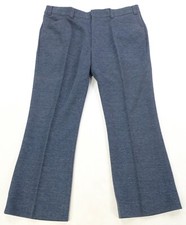 Rare Vintage LEVI  S Panatela Zip Fly Casual Slacks Pants 70s 80s Blue Size 38