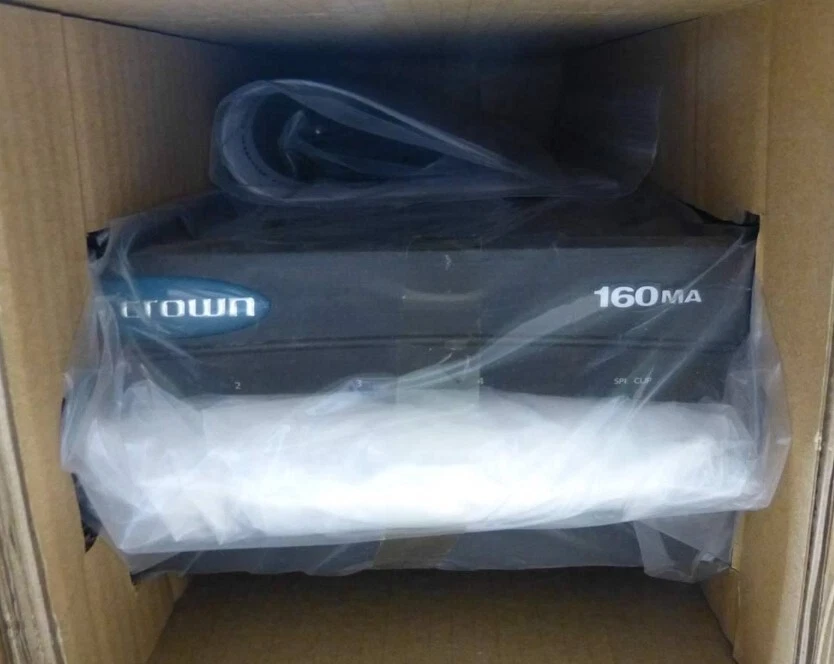 Crown 160MA 60W Commercial Mixer/Amplifier Brand New Open Box Deal! - Image 2 of 4