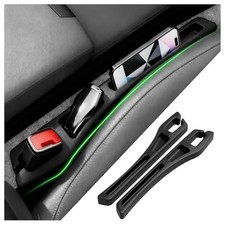 2PCS Car Seat Gap Filler Organizer with Phone Holder,Upgraded Cars Gap Seat