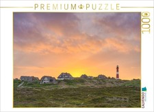 CALVENDO Puzzle Sonnenaufgang in H rnum auf Sylt  1000 Teile Lege-Gr  e 64  48
