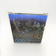 Springbok San Francisco By Night 1000 P King Size Jigsaw Puzzle New Sealed
