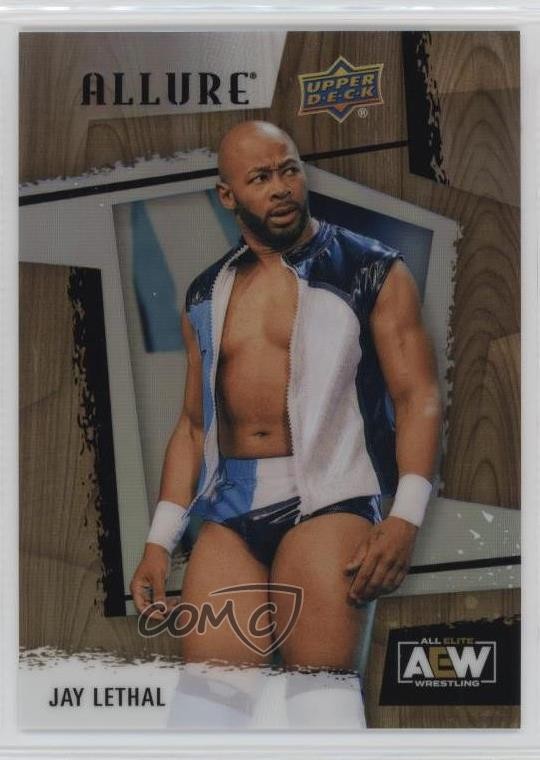 2022 Upper Deck Allure AEW Table Jay Lethal #39 Rookie RC 02l5