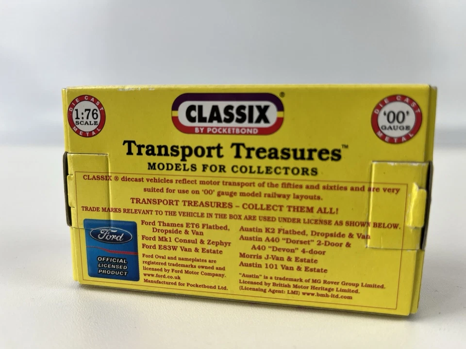 CLASSIX 1:76 MORRIS J VAN - RAC SIGN SERVICE EM76611 Faded Box - Image 3 of 4