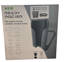 Ready Rocker Portable Rocking  Bundle w/ Smart Strap & Deluxe Cover Slate Gray