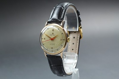 OH Serviced Vtg 1955 Seiko Super S13017 Gold 14K Hand Winding