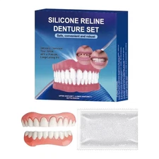 Silicone Denture Set Smile Personal Care Products Natural Tooth Full Set Daily