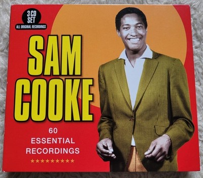 SAM COOKE - 60 ESSENTIAL RECORDINGS 3CD SET 2018 SOUL 