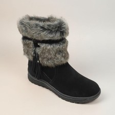 Minnetonka Women's Everett Boots Dusty Brown Size 8 NEW IN BOX 