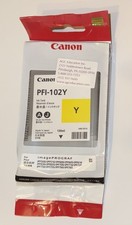 Genuine Canon PFI-102Y Yellow Ink Cartridge 2888C001, 2888C001AA EXP 2020/2021