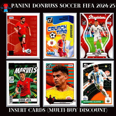 2024-25 PANINI DONRUSS SOCCER FIFA - INSERT CARDS