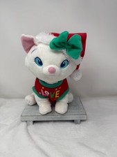Disney Store Aristocats Holiday MARIE 13" Plush Stuffed Toy