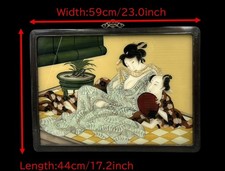 Glass Antique Japanese Paintings & Scrolls for sale | eBay