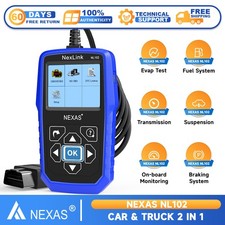 Nexas Nl102 Heavy Duty Diesel Truck Scanner Obd Eobd Hdobd All System
