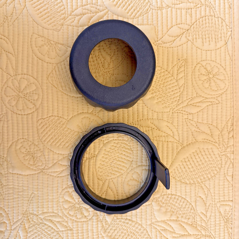 Emeril Lagasse Pasta & Beyond PM-01 Replacement Collector Ring & Screw Cap