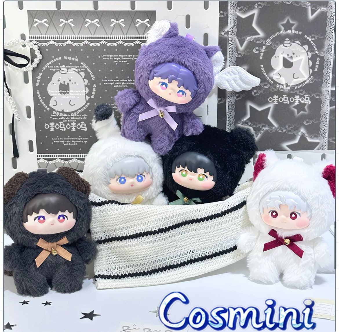 Love and deepspace Zayne Xavier Rafayel Sylus Caleb PVC Plush Doll
