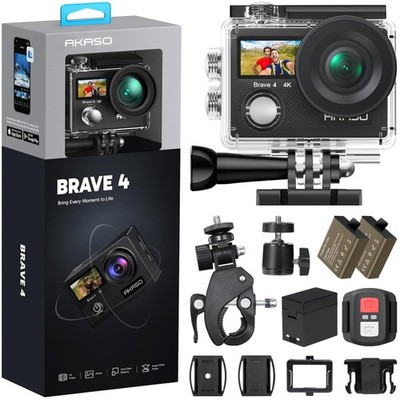 Ultra HD Action Camera 4K 30fps 20MP, EIS, WiFi, Waterproof