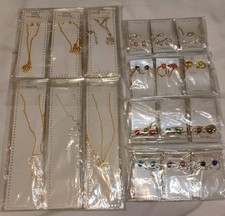 NWT Large Fashion Jewelry Lot Bundle Sets Necklaces, Earrings 48pc.
