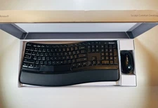 Microsoft Sculpt Comfort Desktop Wireless Ergonomic Keyboard & Mouse Combo Works