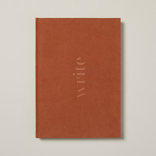 NOTA Sueded Cotton Journal, Cognac
