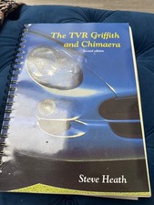 TVR Griffith and Chimaera Steve Heath Workshop Manual Bible VGC Second edition.