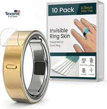 Ultra-Thin Clear Skin Cover for Oura Ring Gen 4/4 Ceramic/Oura Gen 3 Covers, Inv