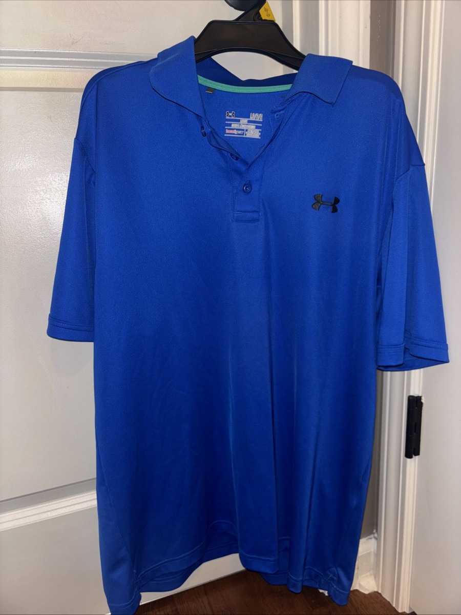 Clothing Under Armour Royal Blue Polo Shirt Under Armour Long