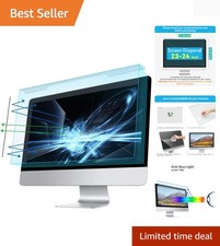 Durable Acrylic Screen Protector with Blue Light Filter for 23-24 Inch Monitors