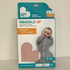 Love To Dream Swaddle UP Original Swaddle - Dusty Pink Size Small S 1.0 TOG