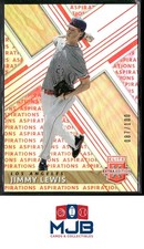 2019 Panini Elite Extra Edition Jimmy Lewis Aspirations Orange #/100 #78