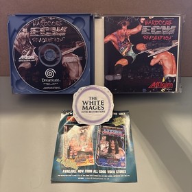 ECW Hardcore Revolution | Tested | Sega Dreamcast | Case, Manual & Insert Inc