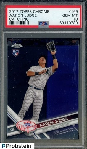 Aaron Judge 2017 Topps Chrome Aaron Judge #2 Rookie