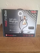 LED Selfie Ring Light Phone Holder Flexible Stand Long Arm for Stream Live Lamp