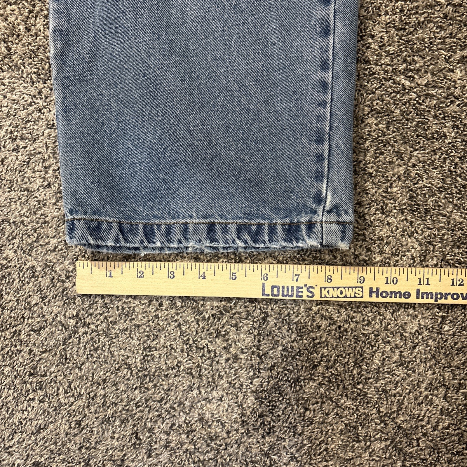 Y2K Mens Black Wash Escape Denim Jeans Size 36 X28 - View 7