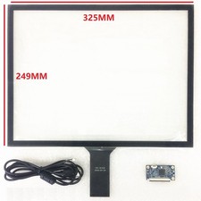 15 inch 325*249mm Capacitive Touch Screen 10 Points Touch 4:3+USB Controller Kit