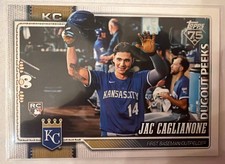 2026 Topps Series 1 Celebration | #138 Jac Caglianone (RC) Dugout Peeks SSP