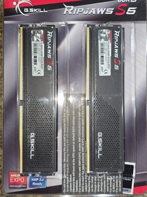    G.SKILL RIPJAWS S5 64GB (2x32GB) 6000 MT/s DDR5 (AMD EXPO + INTEL XMP) *CL36*