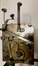 Mouvement pendule horloge uhr clock régulateur 2 cloches No Comtoise