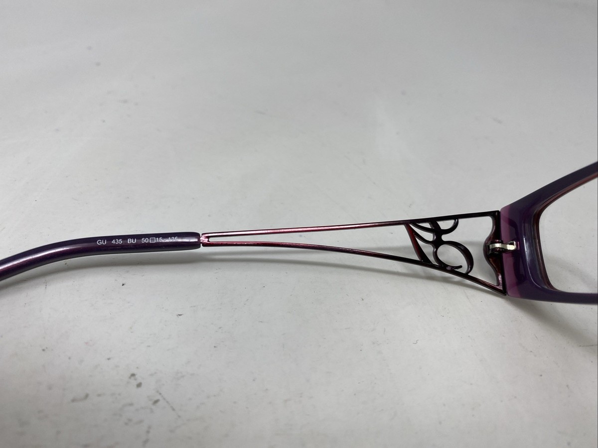 GUESS RETRO PINK BLACK EYEGLASS FRAME 50 15 135 GUESS Eyeglasses GU2541 074 Size:54-17-135 at Amazon Women main image 4