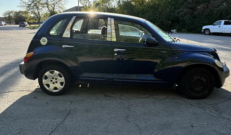 Conjunto de puerta delantera izquierda usado se adapta a: Chrysler Pt Cruiser 2002 delantero izquierdo gr Foto 4 de 4