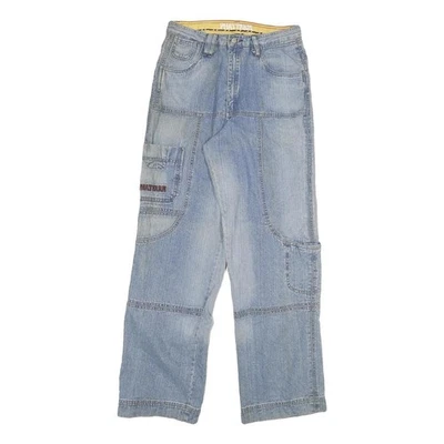 PHAT FARM Jeans Homme Bleu Standard Droit Clair W30 L32 Décontracté Vintage - Photo 1/4