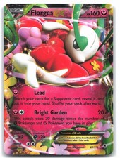 Florges EX 67/119 XY - Phantom Forces Holo Pokemon Ultra Rare Lightly Played