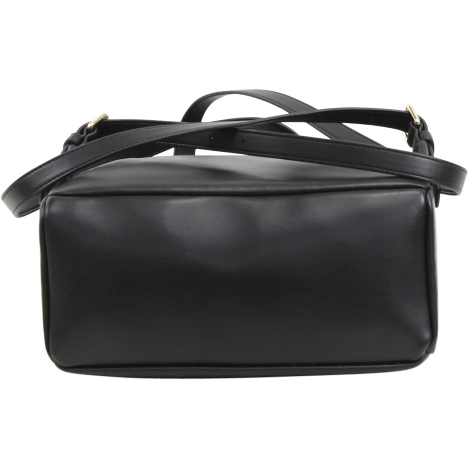 Mochila Bolso Libro Love Moschino Para Mujer Negro Bordado y Joyas Logo Foto 4 de 4