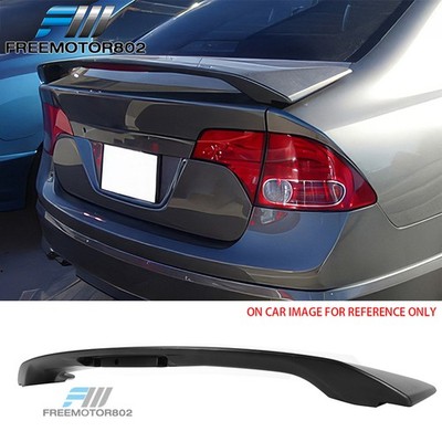Fits 06-11 Honda Civic Sedan OE Style Painted #NH731P Black Trunk Spoiler W/LED